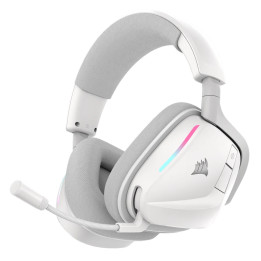 Corsair VOID WIRELESS v2 Auscultadores Com fios e sem fios Fita de cabeça Jogos Bluetooth Branco