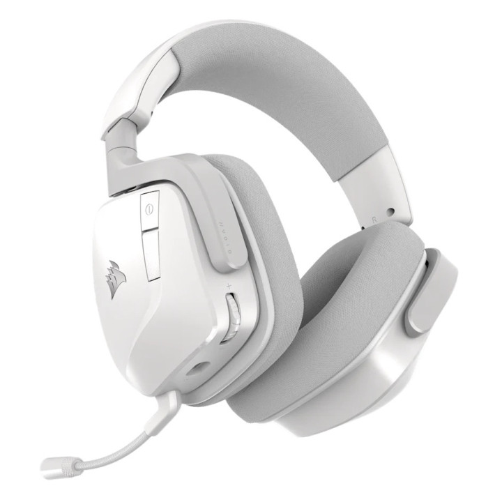 Corsair VOID WIRELESS v2 Auscultadores Com fios e sem fios Fita de cabeça Jogos Bluetooth Branco