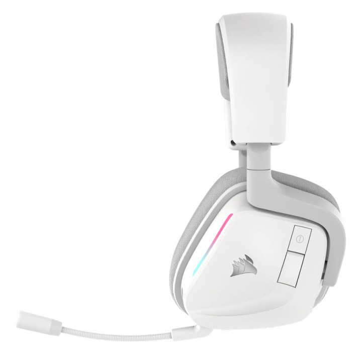 Corsair VOID WIRELESS v2 Auscultadores Com fios e sem fios Fita de cabeça Jogos Bluetooth Branco