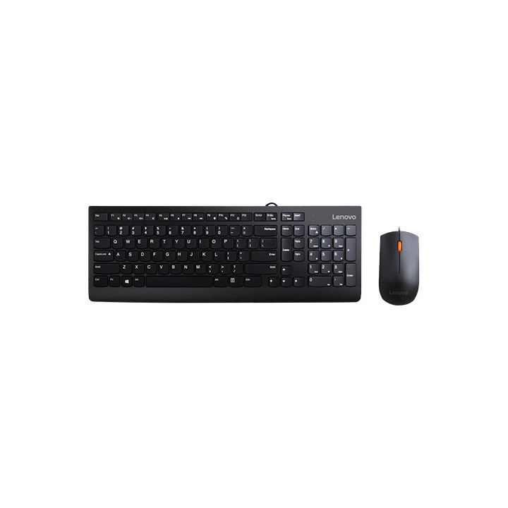 Lenovo 300 teclado Rato incluído Universal USB QWERTY Português Preto
