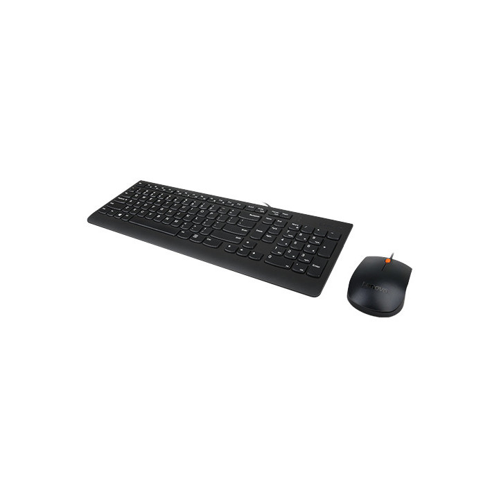 Lenovo 300 teclado Rato incluído Universal USB QWERTY Português Preto