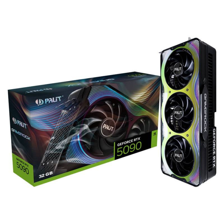 Palit GeForce RTX 5090 GameRock NVIDIA 32 GB GDDR7