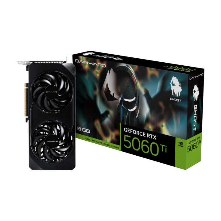 Gráfica Gainward GeForce RTX 5060 Ti Ghost NVIDIA 8 GB GDDR7