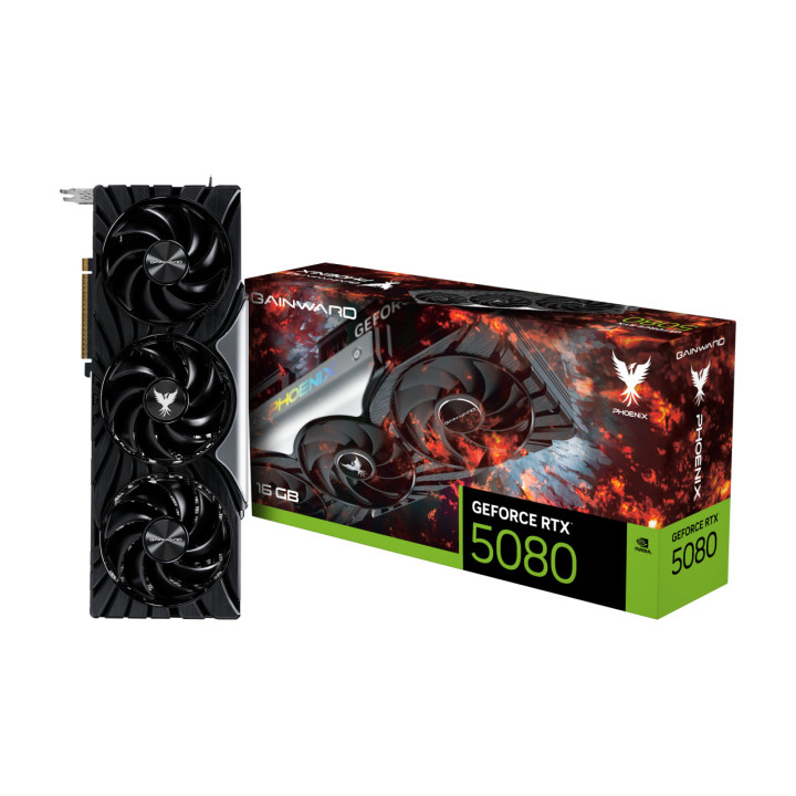 Gráfica Gainward GeForce RTX 5080 Phoenix V1 NVIDIA 16 GB GDDR7