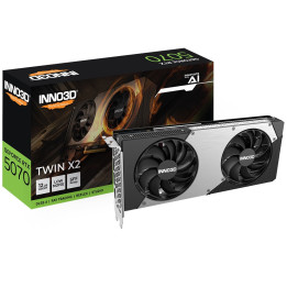 Gráfica INNO3D GeForce RTX 5070 TWIN X2 NVIDIA 12 GB GDDR7