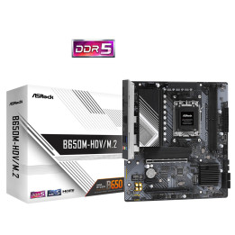 Motherboard Asrock B650M-HDV/M.2 AMD B650 AM5 micro ATX