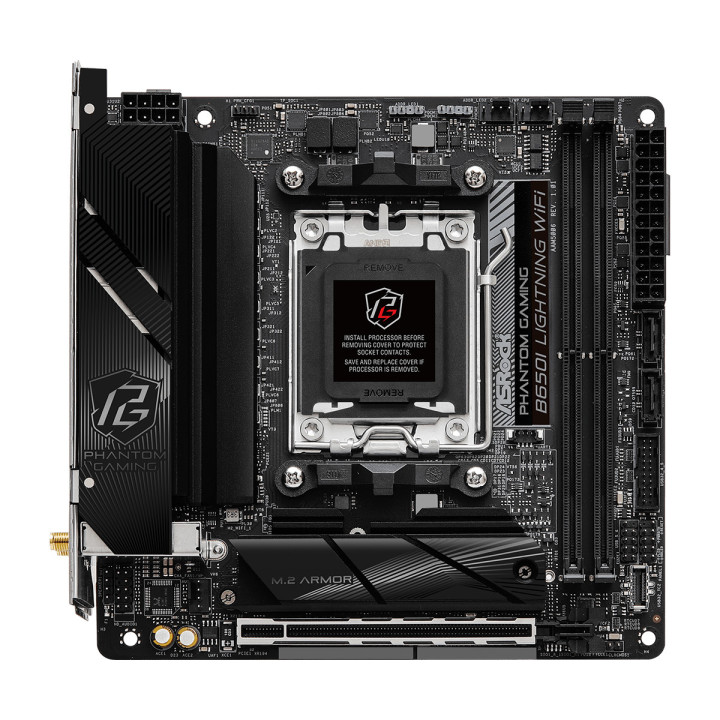 Asrock B650I Lightning WiFi AMD B650 Ranhura AM5 mini ITX
