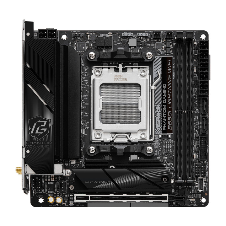 Asrock B650I Lightning WiFi AMD B650 Ranhura AM5 mini ITX