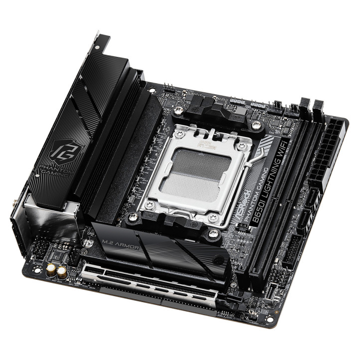 Asrock B650I Lightning WiFi AMD B650 Ranhura AM5 mini ITX