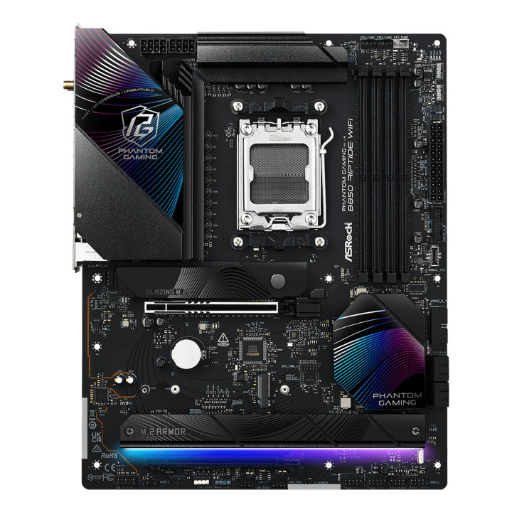 Asrock Phantom Gaming B850 Riptide WiFi AMD B850 Ranhura AM5 ATX