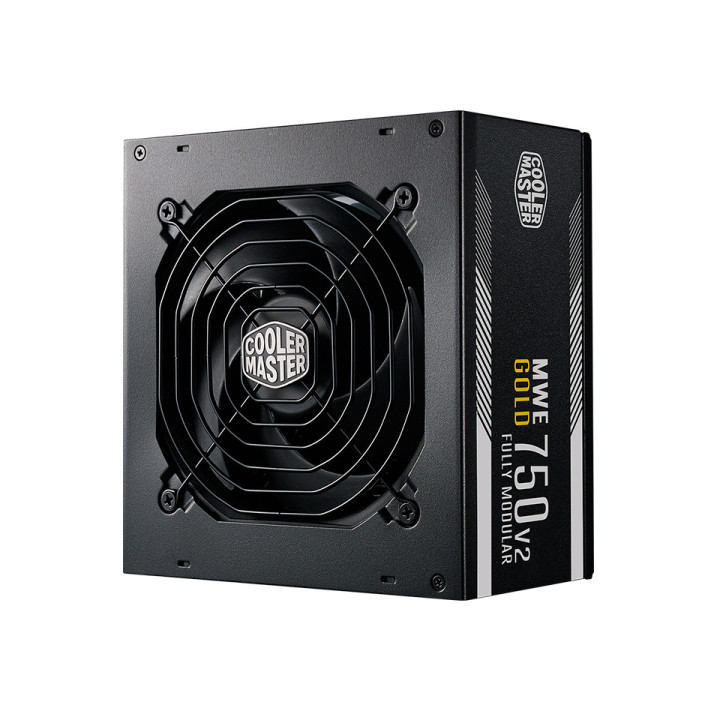 Cooler Master MWE Gold 750 V2 ATX 3.1 fonte de alimentação 750 W 24-pin ATX Preto