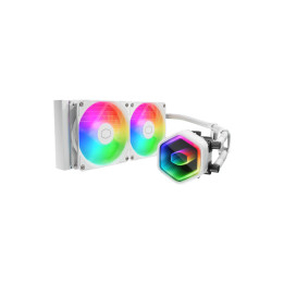 Cooler Master MasterLiquid 240 Core II White Processador Kit de arrefecimento líquido 12 cm Branco