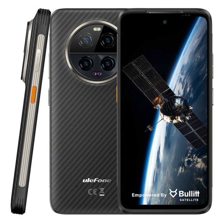 Ulefone Armor 23 Ultra 17,2 cm (6.78") Dual SIM híbrido Android 13 5G USB Type-C 12 GB 512 GB 5280 mAh Preto
