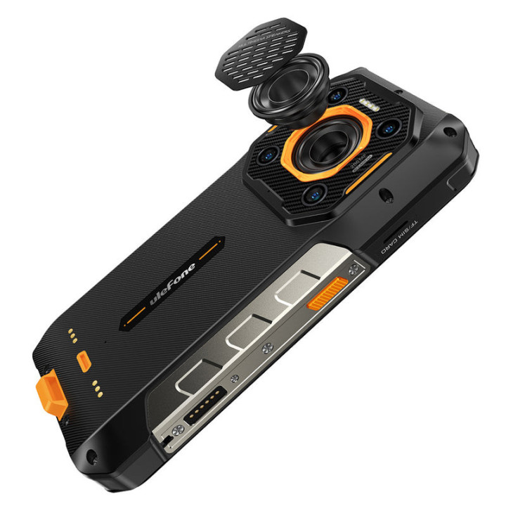 Ulefone Armor 26 Ultra Walkie-Talkie 17,2 cm (6.78") Dual SIM híbrido Android 13 5G USB Type-C 12 GB 512 GB 15600 mAh Preto