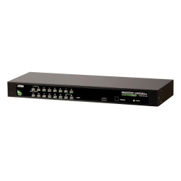 ATEN Comutador KVM de 16 portas PS 2-USB VGA
