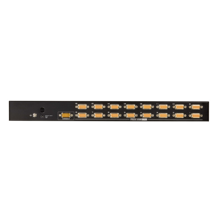 ATEN Comutador KVM de 16 portas PS 2-USB VGA