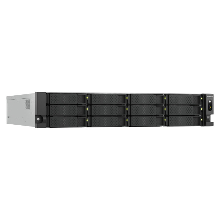 QNAP TS-H1277AXU-RP NAS Rack (2U) AMD Ryzen™ 5 16 GB DDR5 0 TB QuTS hero Preto