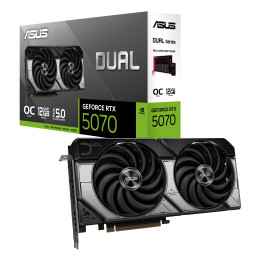 Gráfica ASUS Dual -RTX5070-O12G NVIDIA GeForce RTX 5070 12 GB GDDR7