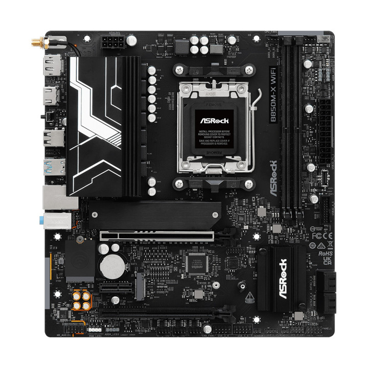 Asrock B850M-X WiFi R2.0 AMD B850 Ranhura AM5 micro ATX