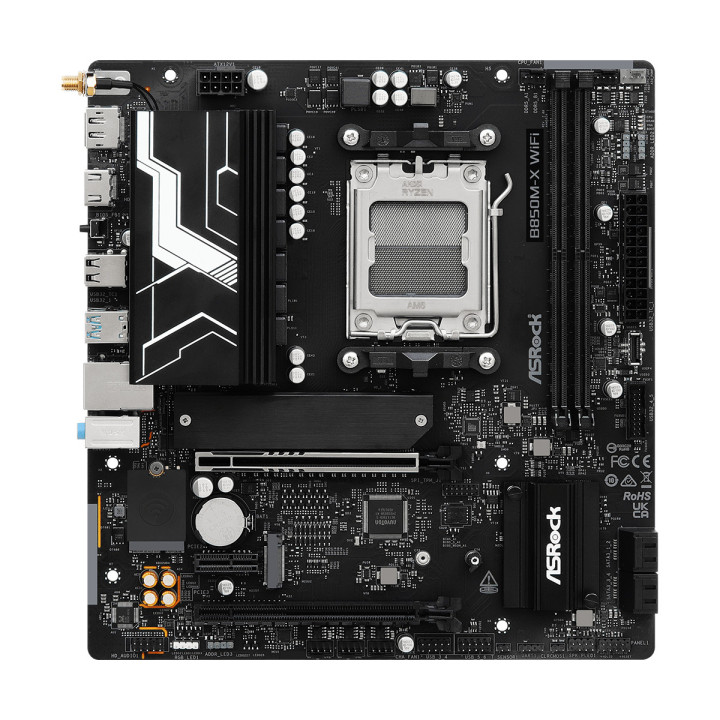 Asrock B850M-X WiFi R2.0 AMD B850 Ranhura AM5 micro ATX