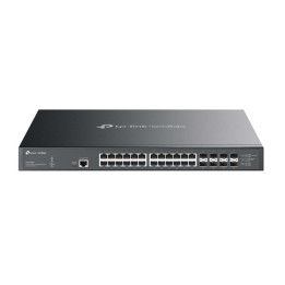 TP-Link Omada SX3832MPP switch de rede Gerido L2+ 10G Ethernet (100 1000 10000) Power over Ethernet (PoE) DIN rail Preto