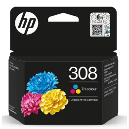 Tinteiro Original HP 308 Tricolor