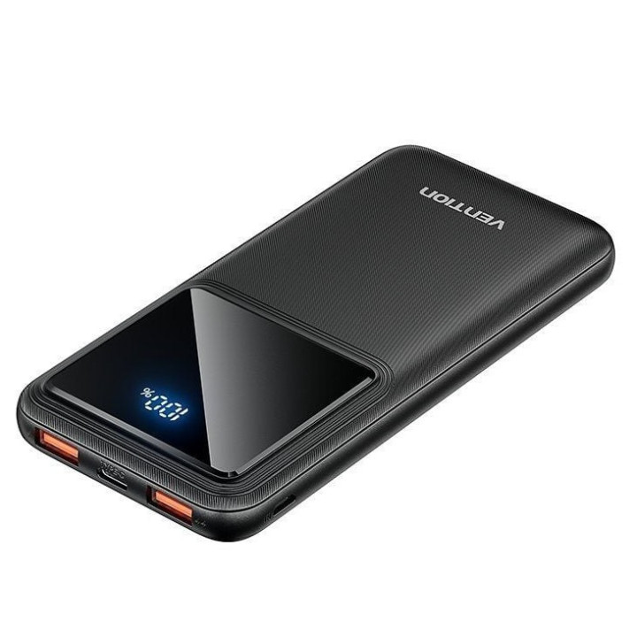 Powerbank Vention 10000mAh 22.5W Preto