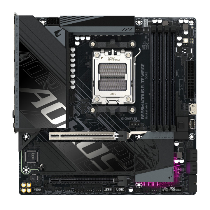 GIGABYTE B850M AORUS ELITE WIFI6E AMD B850 Ranhura AM5 micro ATX