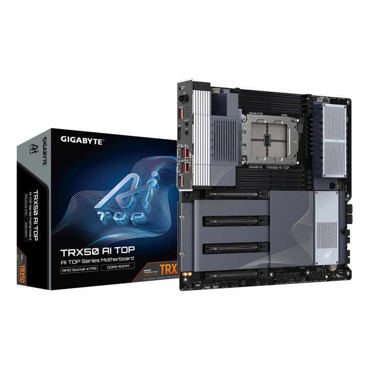 GIGABYTE TRX50 AI TOP-2B motherboard AMD TRX50 Socket sTR5 ATX extensível