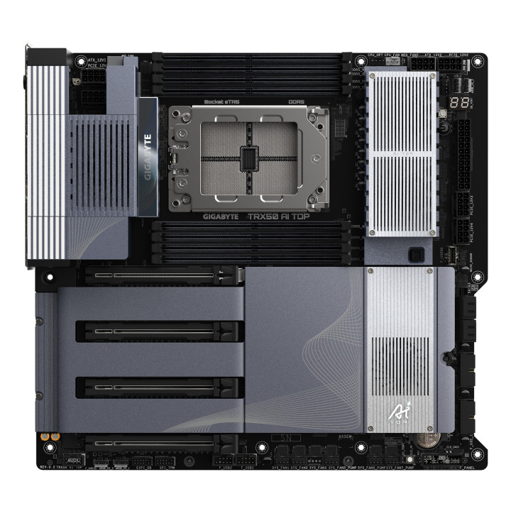 GIGABYTE TRX50 AI TOP-2B motherboard AMD TRX50 Socket sTR5 ATX extensível