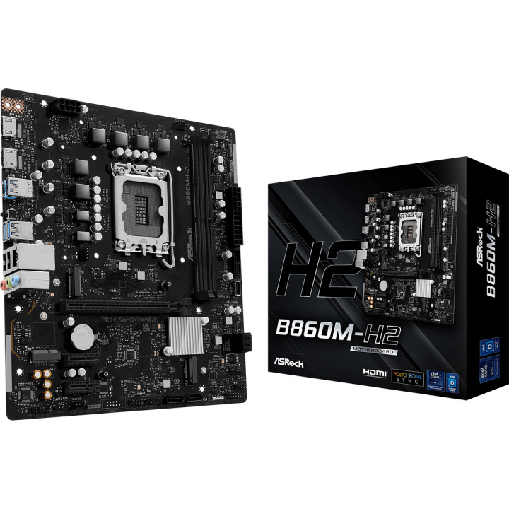 Asrock B860M-H2 Intel B860 LGA 1851 (Socket V1) micro ATX
