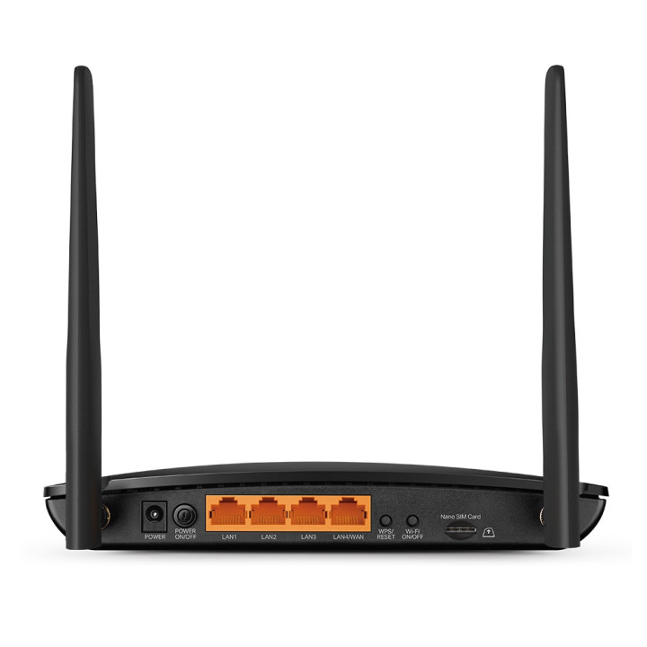 TP-Link Archer MR500 router sem fios Gigabit Ethernet Dual-band (2,4 GHz   5 GHz) 4G Preto