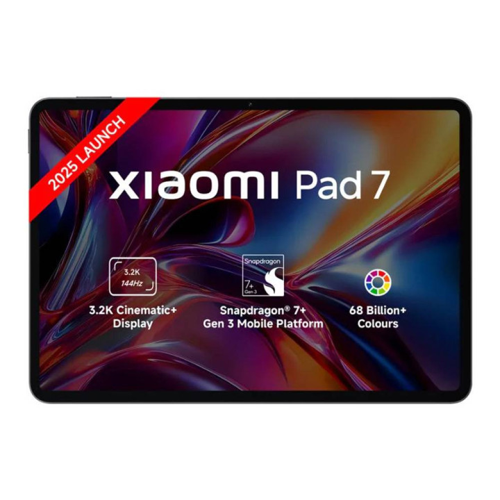 Tablet Xiaomi Pad 7 Qualcomm Snapdragon 128 GB 28,4 cm (11.2") 8 GB Wi-Fi 6E (802.11ax) Cinzento