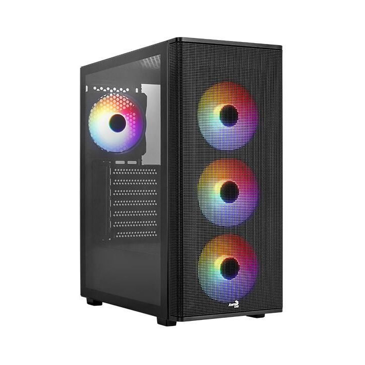 Caixa ATX Aerocool Designer ARGB Tempered Glass