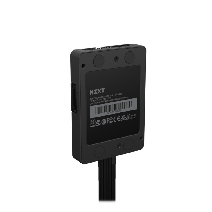 NZXT AC-CRFR1-B1 controlador de velocidade de ventilador 3 canais Preto