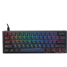 Teclado Mecânico Ducky ONE 3 Pro Nazca Line 60% RGB 8K Polling Rate MX2A-Red (PT)
