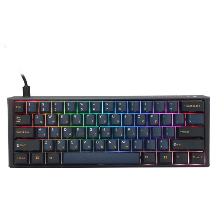 Teclado Mecânico Ducky ONE 3 Pro Nazca Line 60% RGB 8K Polling Rate MX2A-Brown (PT)