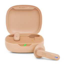 JBL Wave Flex Auscultadores True Wireless Stereo (TWS) Intra-auditivo Chamadas Música Desporto Dia-a-dia Bluetooth Bege