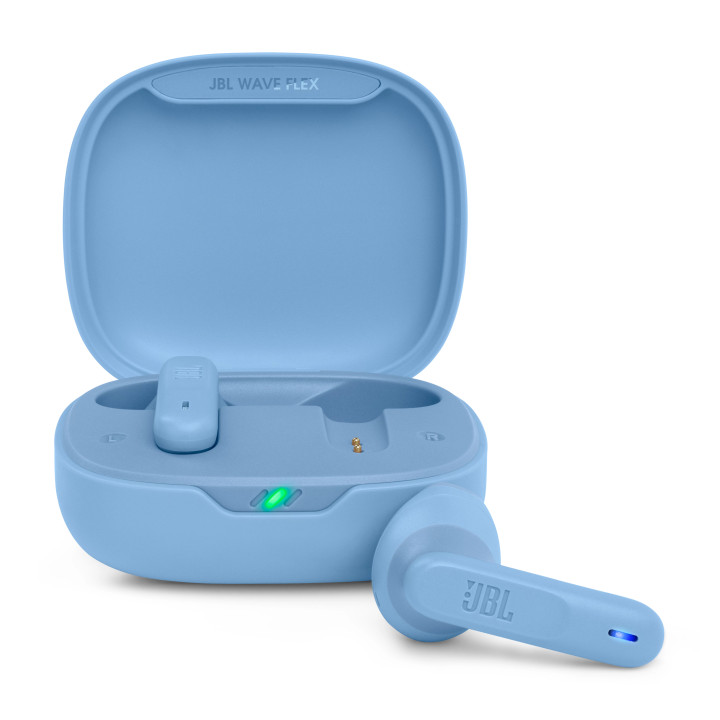 JBL Wave Flex Auscultadores True Wireless Stereo (TWS) Intra-auditivo Chamadas Música Desporto Dia-a-dia Bluetooth Azul