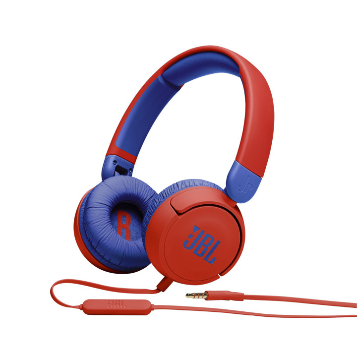 JBL JR310 Auscultadores Com fios Fita de cabeça Música Vermelho