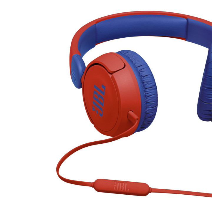 JBL JR310 Auscultadores Com fios Fita de cabeça Música Vermelho