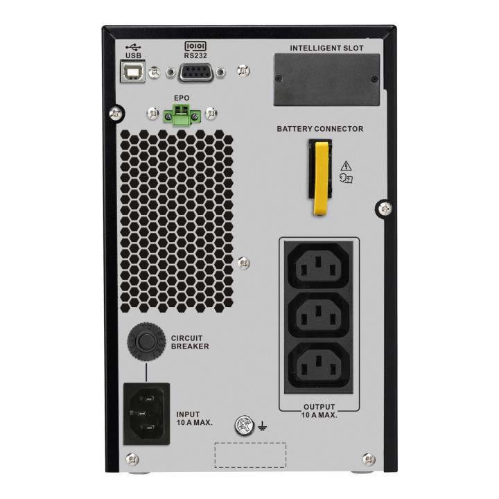 APC SRV1KI-E UPS Dupla conversão (Online) 1 kVA 900 W 3 tomada(s) CA