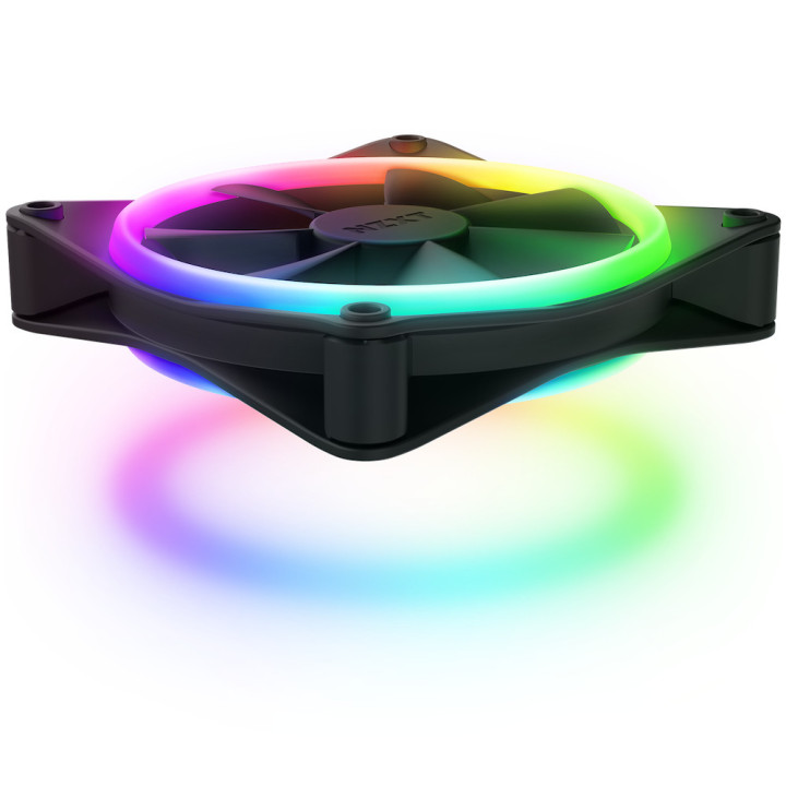 NZXT F120 RGB DUO Triple Pack Caixa de computador Ventoinha 12 cm Preto 3 unidade(s)