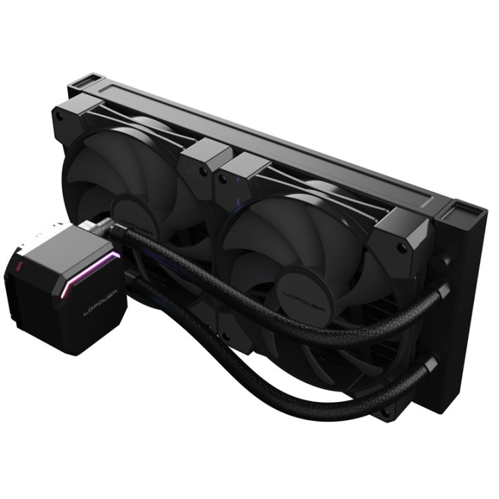 LC-Power LC-CC-280-B Sistema de Arrefecimento de Computador Processador Refrigerador líquido all-in-one 14 cm Preto