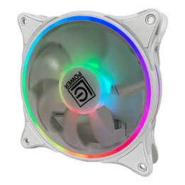 LC-Power LC-CF-120-ARGB-W Sistema de Arrefecimento de Computador Caixa de computador Ventoinha 12 cm Branco