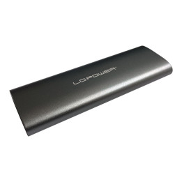 LC-Power LC-M2-C-MULTI-2 Caixa para Discos Rígidos Compartimento SSD Antracite M.2