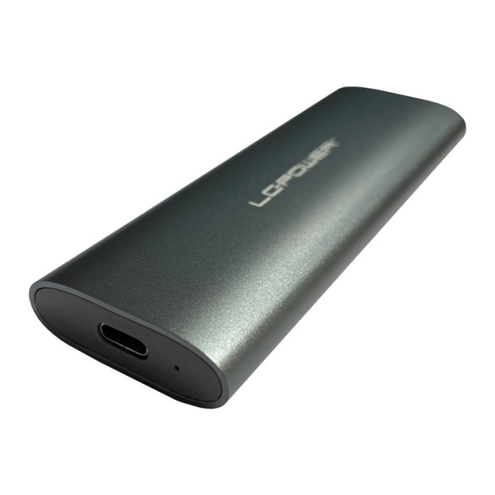 LC-Power LC-M2-C-MULTI-2 Caixa para Discos Rígidos Compartimento SSD Antracite M.2