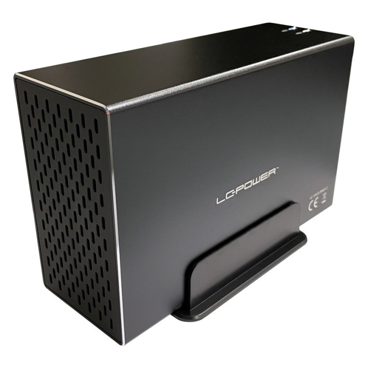 LC-Power LC-35U3-RAID-2 Caixa para Discos Rígidos Caixa de disco rígido Preto 3.5"
