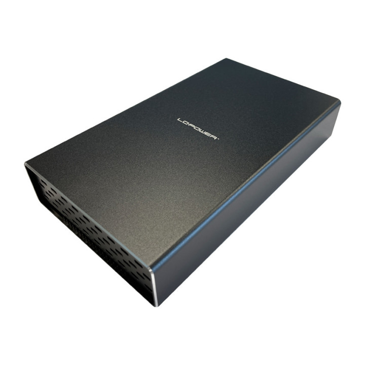 LC-Power LC-DOCK-C-35-M2 Caixa para Discos Rígidos Compartimento HDD SSD Preto 3.5"