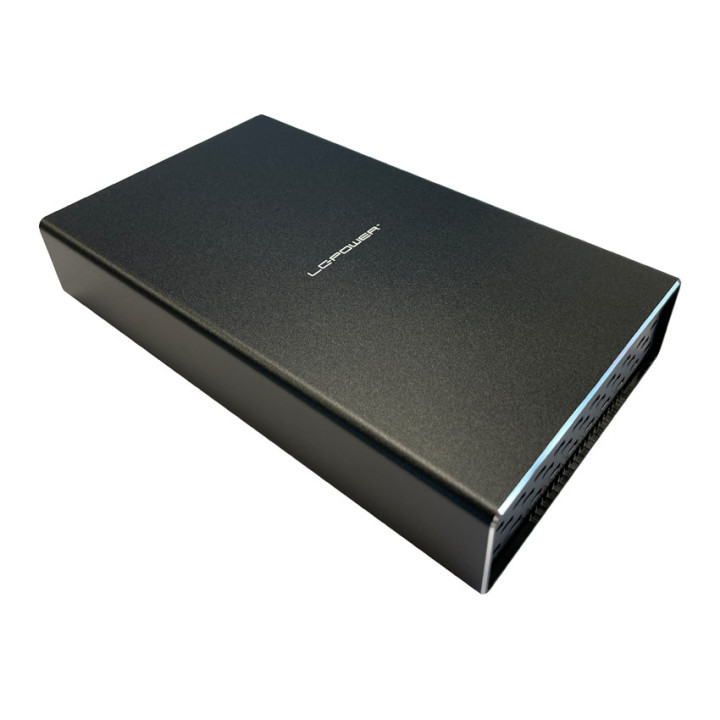 LC-Power LC-DOCK-C-35-M2 Caixa para Discos Rígidos Compartimento HDD SSD Preto 3.5"
